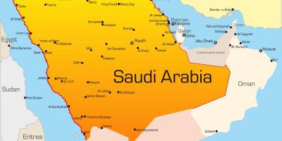Մեքքա Սաուդյան Արաբիան քարտեզ 